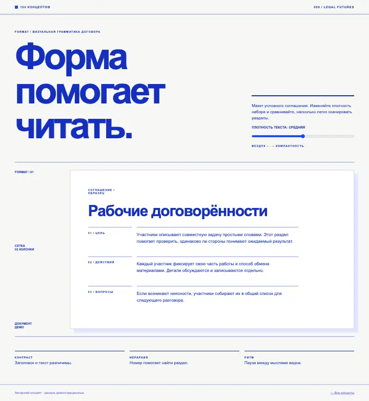 Format — страница целиком