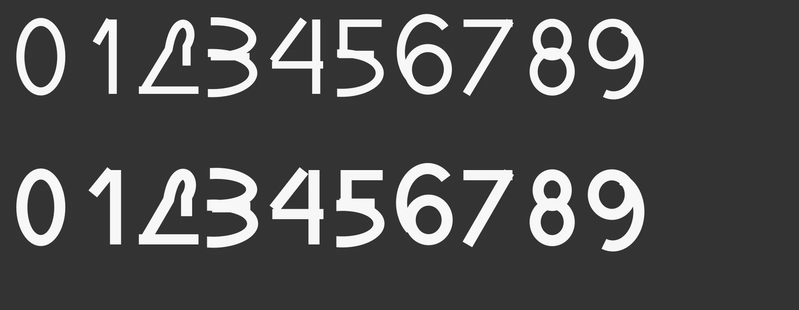 KAP Grotesk: Итог: обычное и жирное начертания