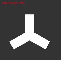 Проба глифа asterisk