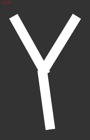 Проба глифа Ucy